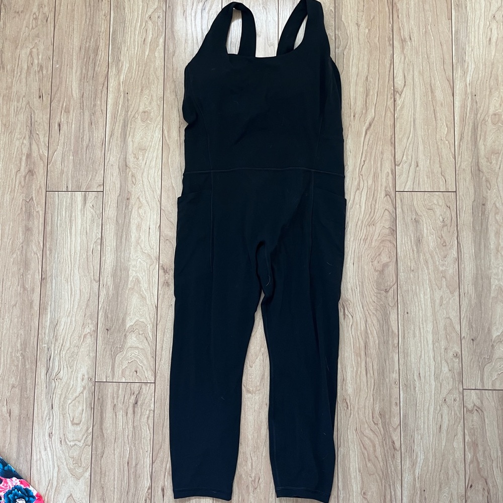 Athleta Black Women's Salutation Jumpsuit